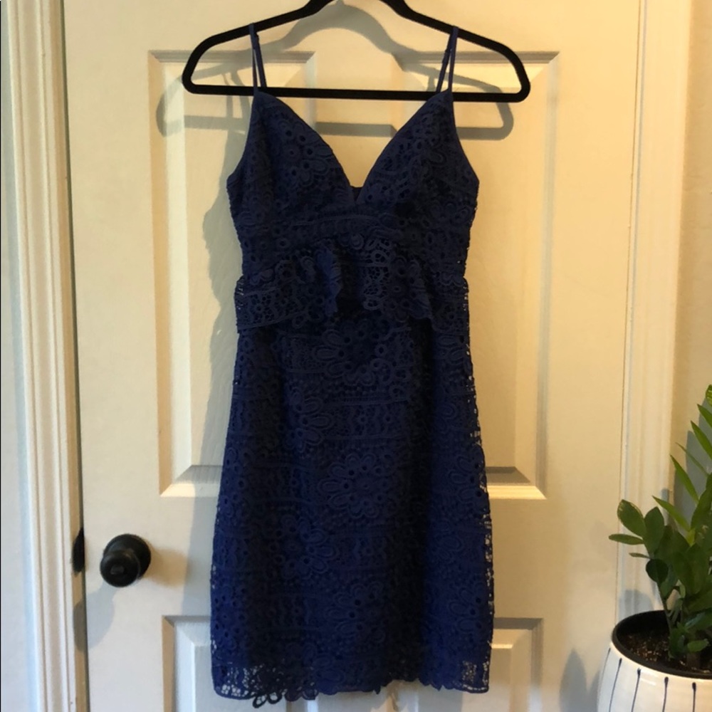 Blue guess dress